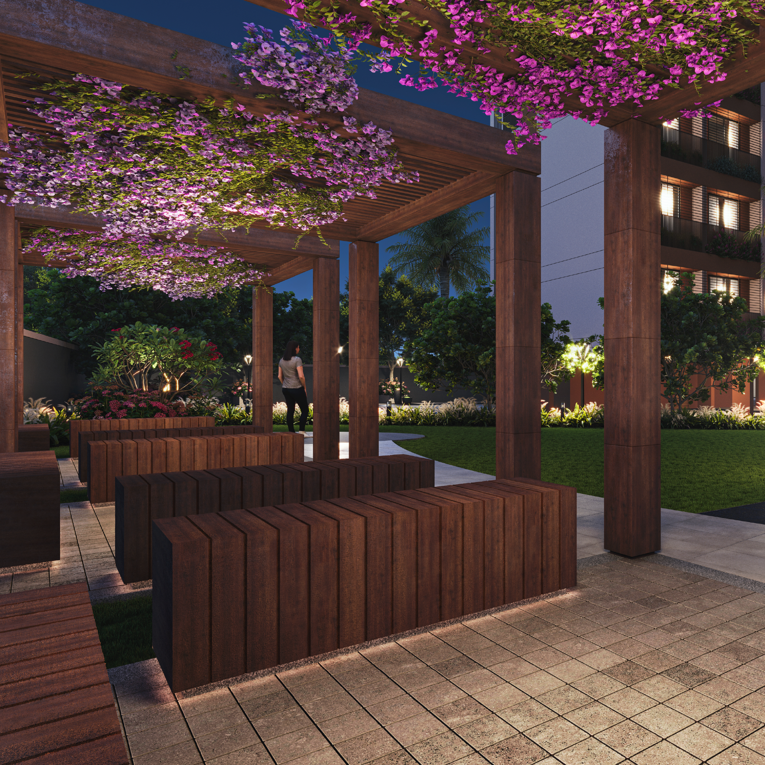 Luxury living room at Veena 10 Kaa Dum Vapi